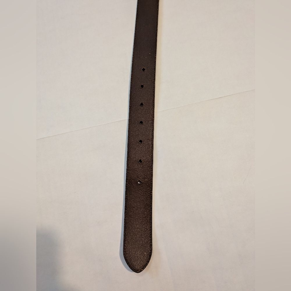Wilson's Leather Men's Size Medium Brown Real Leather Belt - Picture 6 of 11